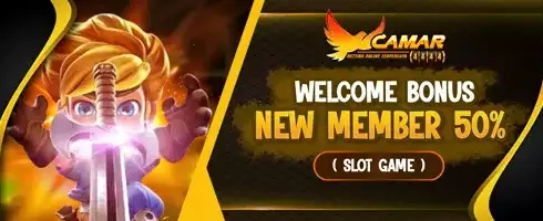 Bonus Selamat Datang Member Baru promotion banner